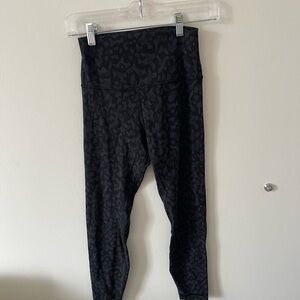 Lululemon High Rise Camo Aligns Leggings